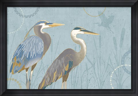 Framed By the Shore I Print