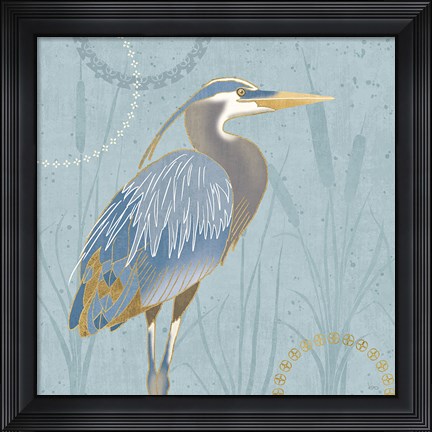 Framed By the Shore II Print