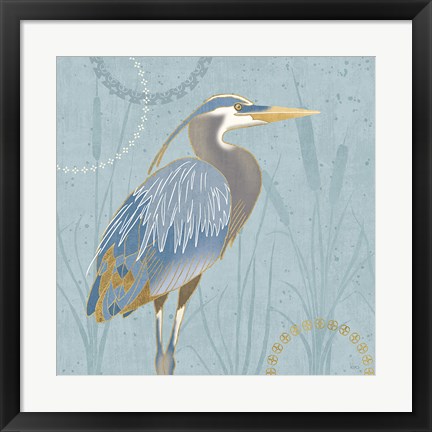 Framed By the Shore II Print