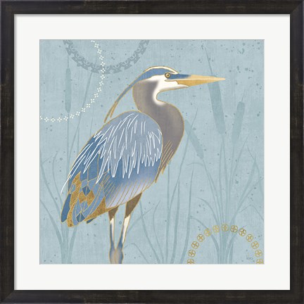 Framed By the Shore II Print