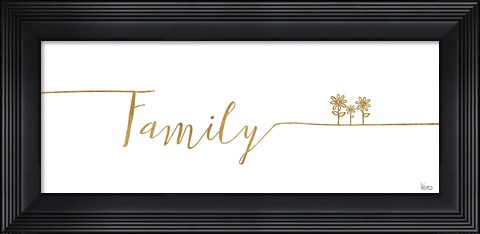 Framed Underlined Thoughts IV Print