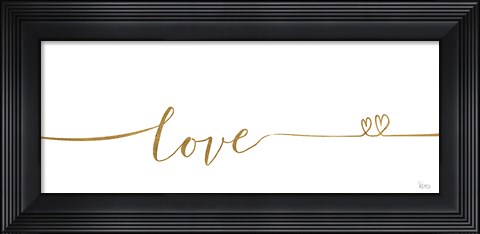 Framed Underlined Thoughts I Print