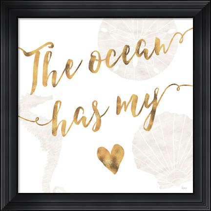 Framed To the Sea II Print