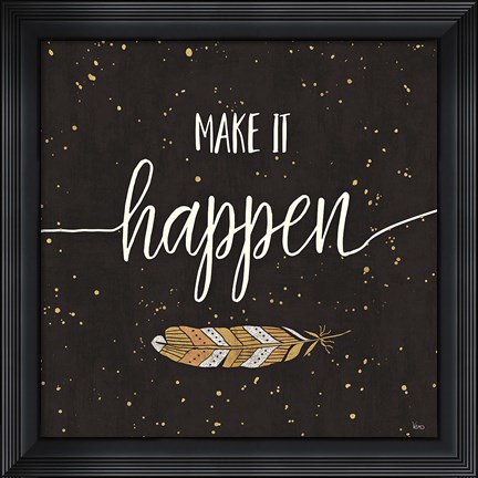Framed Follow your Dreams II Print