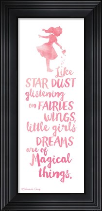 Framed Little Girls Dreams Print