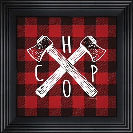 Framed Chop Print