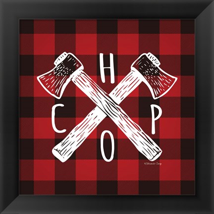 Framed Chop Print