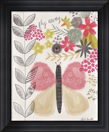 Framed Fly Away Print