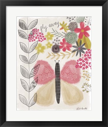 Framed Fly Away Print