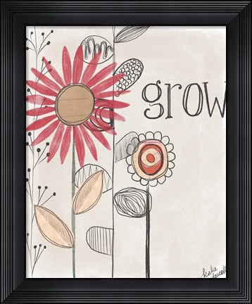 Framed Grow Print