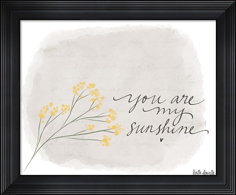 Framed Sunshine Print