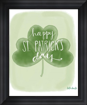 Framed St. Patrick&#39;s Day Print