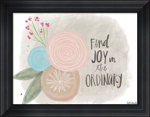 Framed Ordinary Print