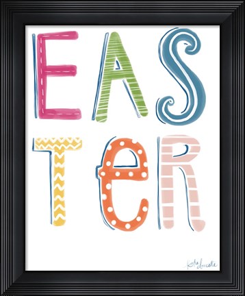 Framed Easter II Print