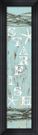 Framed Starfish Print