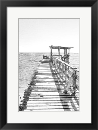 Framed Pier Print