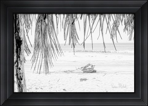 Framed Beached Up Print