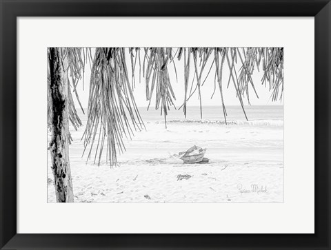 Framed Beached Up Print