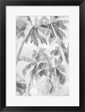 Framed Swaying Palms IV Print