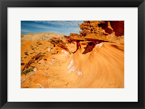 Framed Utah Rock Formation I Print