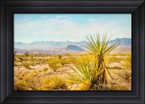 Framed Utah Desert Yucca Print