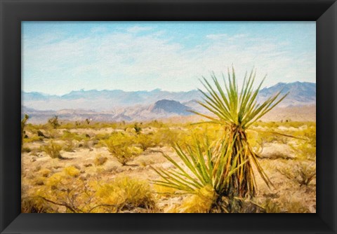 Framed Utah Desert Yucca Print