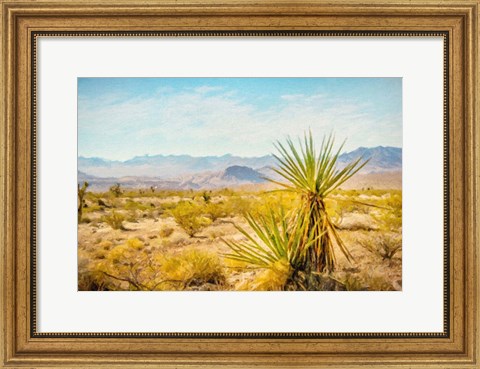 Framed Utah Desert Yucca Print