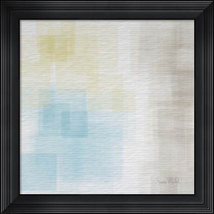 Framed White Abstract II Print