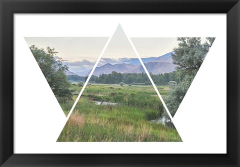 Framed Open Spaces Print