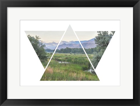 Framed Open Spaces Print