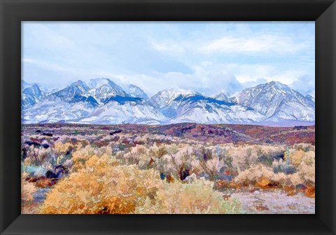 Framed High Desert Vista I Print