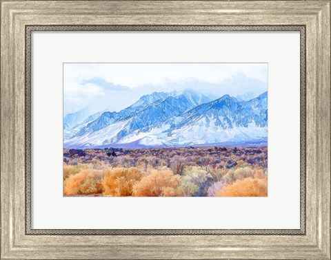 Framed High Desert Vista II Print