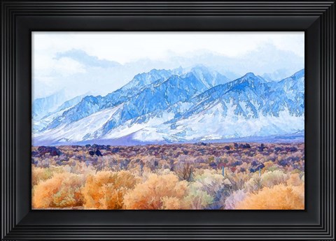 Framed High Desert Vista II Print
