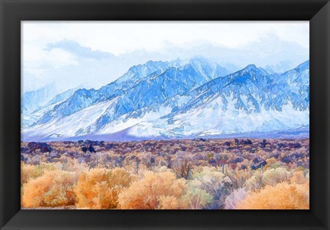 Framed High Desert Vista II Print