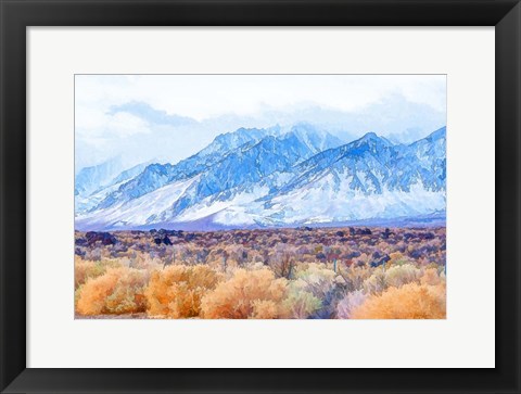 Framed High Desert Vista II Print