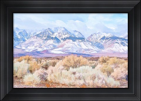 Framed High Desert Vista III Print