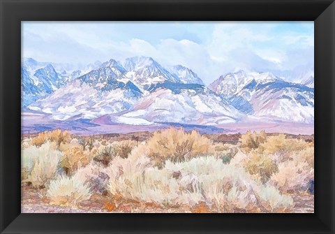 Framed High Desert Vista III Print