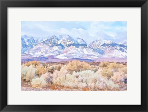 Framed High Desert Vista III Print