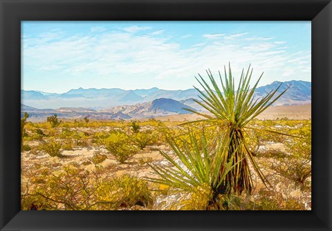 Framed Utah Desert Yucca Print