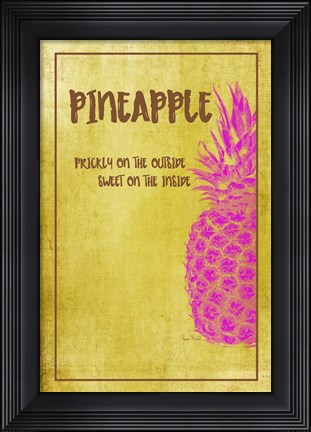 Framed Prickly &amp; Sweet Print