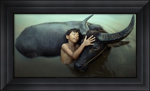 Framed Peaceful Print