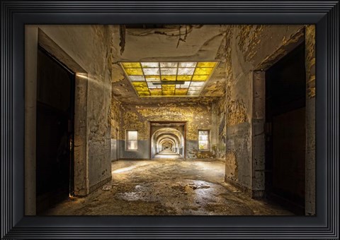 Framed Labyrinth-School Print