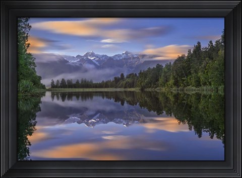 Framed Lake Matheson Print