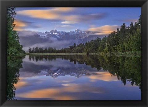 Framed Lake Matheson Print