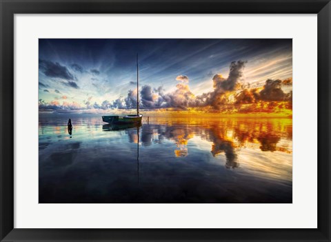 Framed Time For Reflection Print