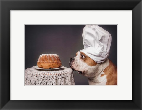 Framed Confectioner And His Masterpiece Print