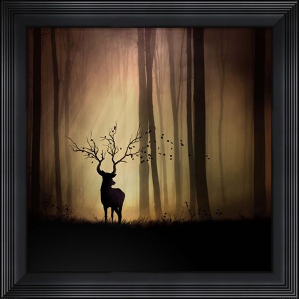 Framed Legendes D&#39;automne Print