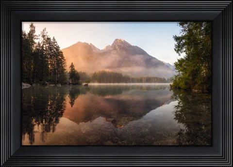 Framed Glowing Mist Print