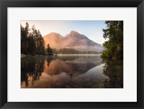 Framed Glowing Mist Print