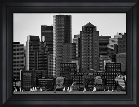 Framed Towers Print